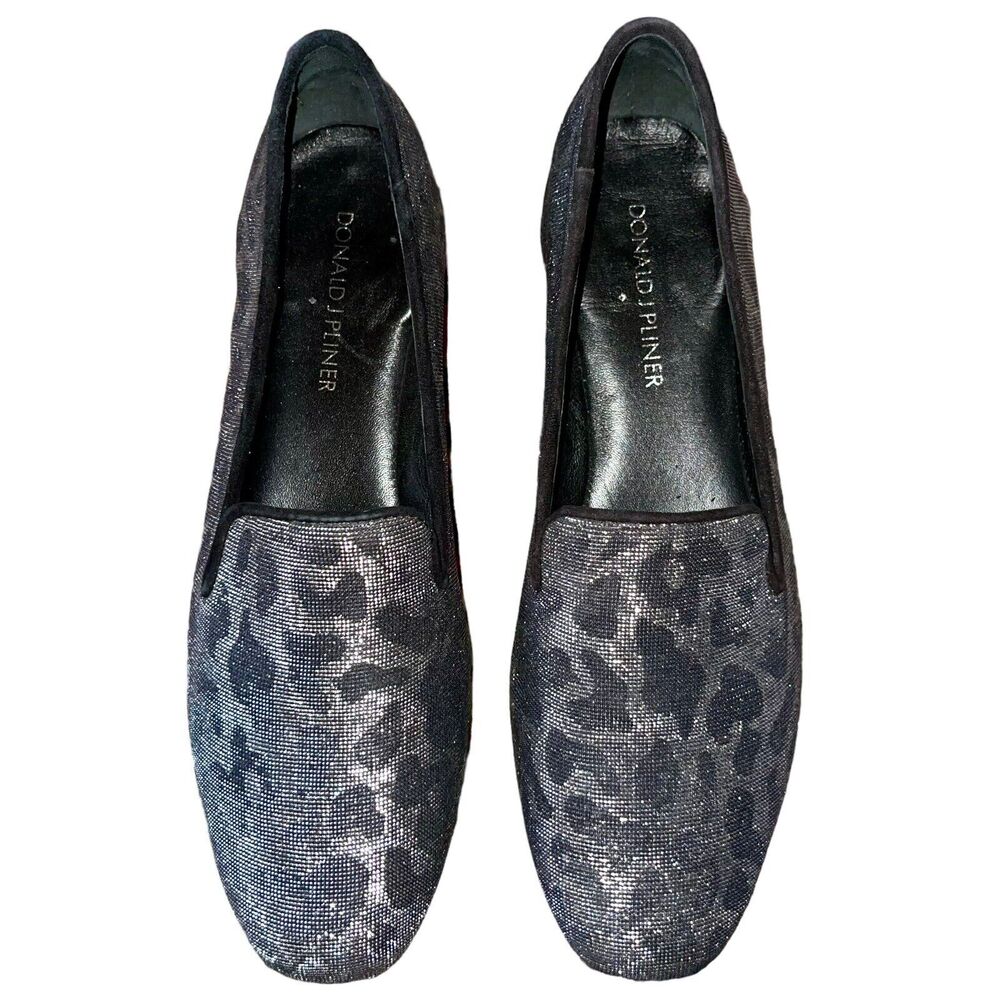 Donald J Pliner Flats Leopard